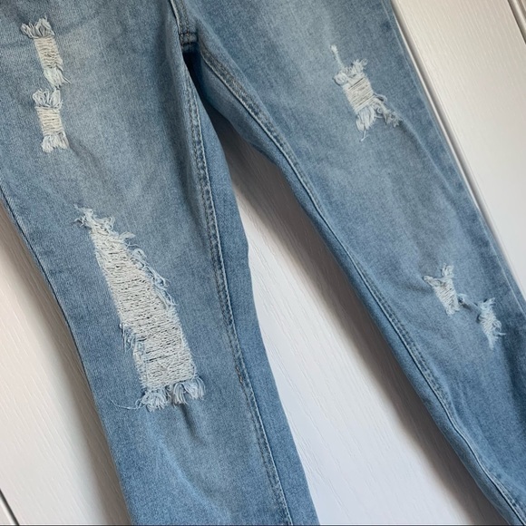 Wax Jeans High Rise Distressed Skinny Jeans - Picture 4 of 13